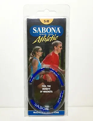 Sabona Magnetic Athletic Bracelet 1200 Gauss Magnets Minus Ions Titanium S - M • $9.79