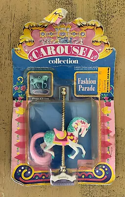 Matchbox Carousel Horse Fashion Parade Goodie Worn Package 1990 • $49.99