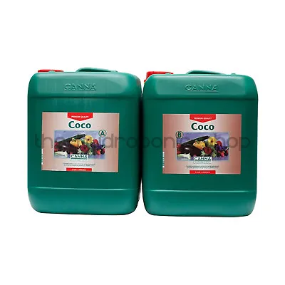 Canna Coco 10L A + B Complete Plant Nutrient For Grow And Bloom • £66.99