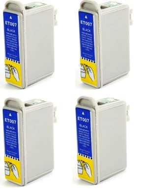 £4 • Buy Non-OEM T007 4 Pack Ink Cartridges Fits Epson Photo 790, 870, 875DC, 890, 895