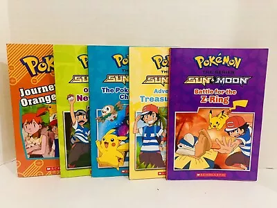 $65 • Buy Pokemon The Series Sun Moon Battle For The Z Ring Scholastic Lot New 