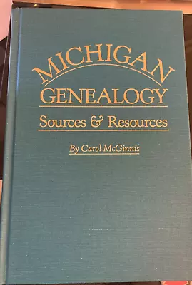 Michigan Genealogy Sources & Resources • $57