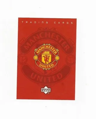 Manchester United ~ Club Badge ~ Upper Deck Trading Card ~ 2001 • $1.25