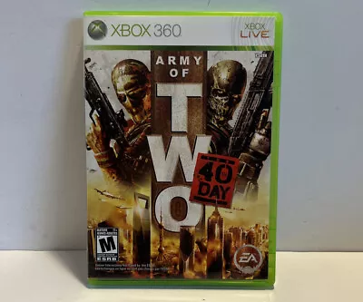 $14.99 • Buy Army Of Two: The 40th Day (Microsoft Xbox 360, 2010) Near Mint With Manual