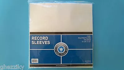 500 Plastic Outer Sleeves 33 Rpm Vinyl Record Lp Album Plastic Covers 2 Mil • $61.74