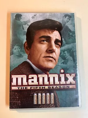 Mannix The Complete Fifth Season 5 DVD Set 24 Episodes Mike Connors Gail Fisher • $18.95