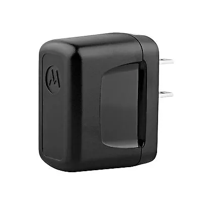 Original Motorola USB Charger Adapter Black SPN5504 Home Travel For Moto X G E • $4.74