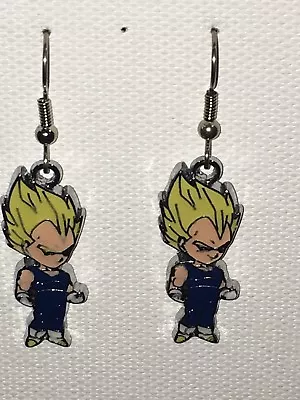 GOKU Earrings Stainless Hook NEW Dragon Ball (B) • $5.99