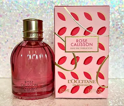L'Occitane En Provence Rose Calisson Eau De Toilette ~ Perfume 1.6 Oz New In Box • $63.55