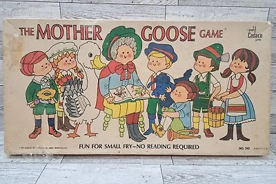 1971 The Mother Goose Game Cadaco BRAND NEW FACTORY SEALED With FLAWS.  • $79.96