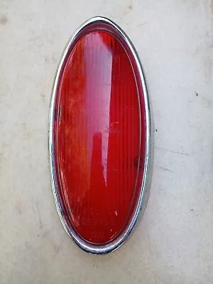 Volvo 659096 Amazon 121 122 Early Tail Light Lens Full Red (1957-62) Genuine • $38.50
