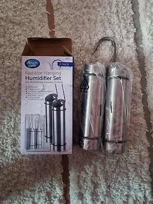 Radiator Hanging Humidifiers Stainless Steel 2 Pcs • £5.99