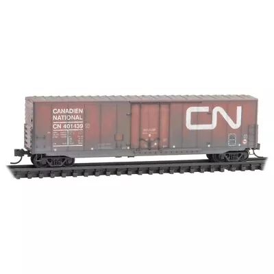 Canadian National 50' Box Car Weathered N Scale Micro-Trains MTL 181 44 210 • $35.29