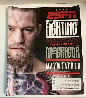 ESPN Magazine 8/21/17 The Fighting Issue Conor McGregor And Floyd Mayweather • $10.17