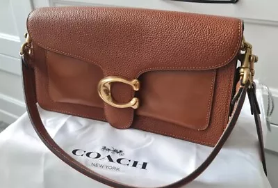 COACH TABBY 26 Tan Brown 1941 Saddle Leather Handbag Beautiful Bag - Worn Once  • £269.99