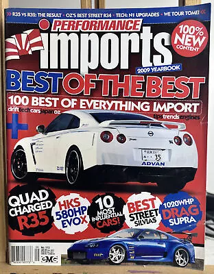 Performance Imports Magazine No. 113 In Ok Condition • $7.99