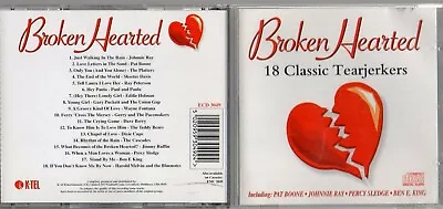 Various Artists - Broken Hearted :18 Classic Tearjerkers [K-Tel] (CD 1995) • £3.95