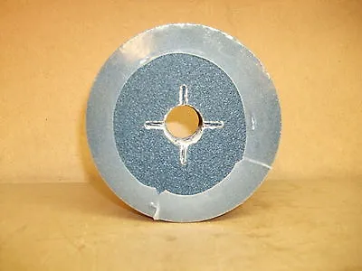 4 1/2 Inch 115mm Blue Zirconium Fibre Sanding Discs 36 Grit Coarse X 25 • £15.50