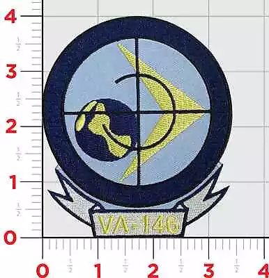 $34.99 • Buy Va-146 Vfa-146 Blue Diamonds Squadron Hook & Loop Embroidered  Patch