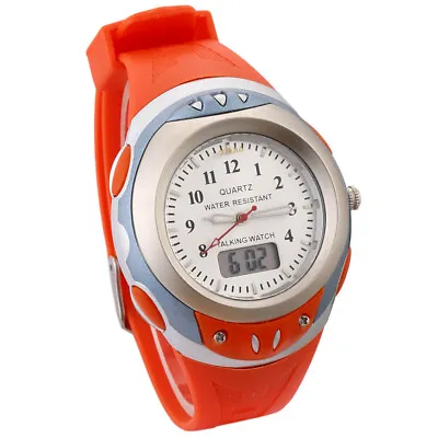 English Analog-Digital Dual Display Talking Wrist Watch W/Alarm 787ZTE-UK • £21.36
