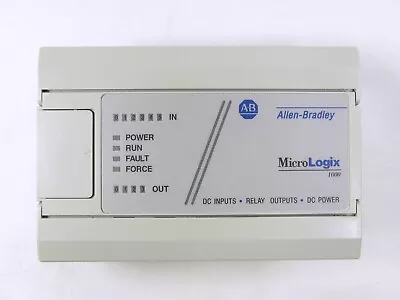Allen Bradley MicroLogix 1000 PLC 1761-L10BWB SER F 2008 Date Excellent! • $249.95