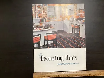 1951 ARMSTRONG LINOLEUM Publication - Mid-Century Modern 16 Pages Color • $24.95