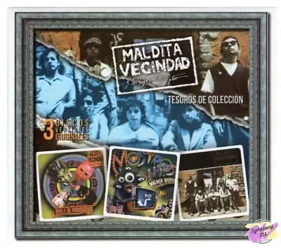 La Maldita Vecindad Tesoros De Coleccion 3 Discs Cd Mexican Edition New • $26.99