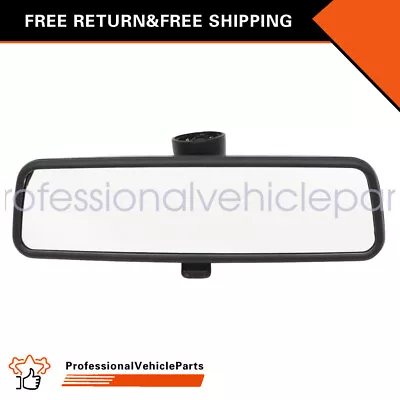 Black Rear View Interior Mirror For VW Golf MK4/MK5/MK6 Jetta Bora Passat B5 • $17.89