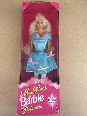 1994 Vintage My First Barbie Princess Easy To Dress Doll Open Box Never Played • $14.99