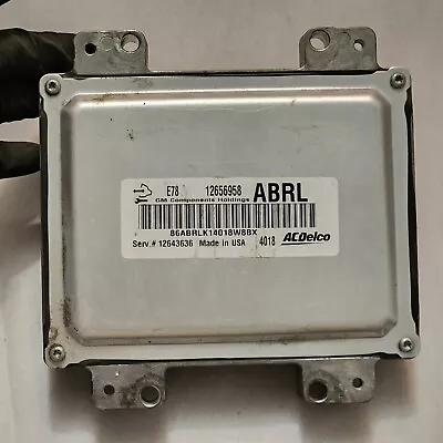 2012 - 2014 Chevrolet Cruze 1.8L A/T Engine Computer PCM ECM | 12656958 • $24.99