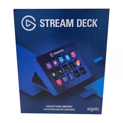 Elgato Stream Deck MK.2 ( Black ) - 15 Customizable LCD Keys 10GBA9901 • $299.95