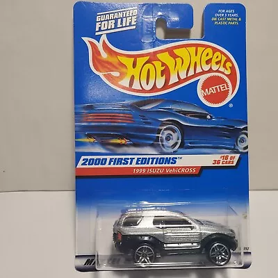 2000 Hot Wheels #076 1999 Isuzu VehiCross First Editions 16 Of 36 PR5 24392 • $2