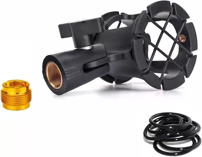 Microphone Basket Shock Mount Holder Anti Vibration Universal Shotgun Mic • $17.99