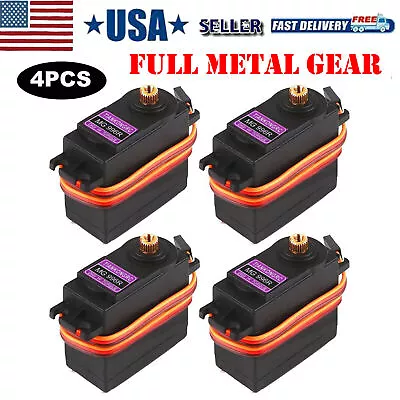 4pcs MG996R Metal Gear DIY MG995 Digital Torque Servo Motor For RC Truck Racing • $20.59