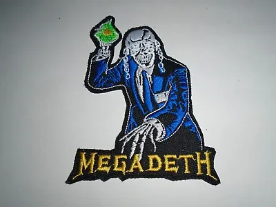 Megadeth Rust In Peace Iron On Embroidered Patch • $6.29