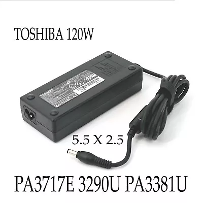 Genuine 120W 19V 6.32A AC Adapter Charger For Toshiba ADP-120ZB BB  Qosmio F750 • $58