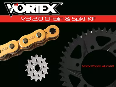 Yamaha YZF-R6 / S 03-09 Vortex 520 Chain And Sprocket Kit 15-48 Tooth CKG6313 • $208.21