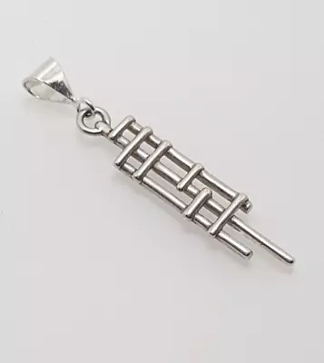 Genuine Carrick CJL Unusual Artistic Long Pendant 925 Solid Silver 1.50g #21560 • £29.99