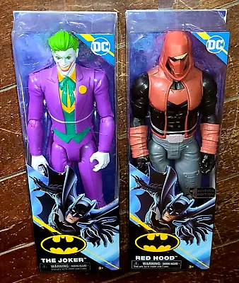 DC Batman: THE JOKER & RED HOOD 11  Figures (2022 Spin Master) • $29.99