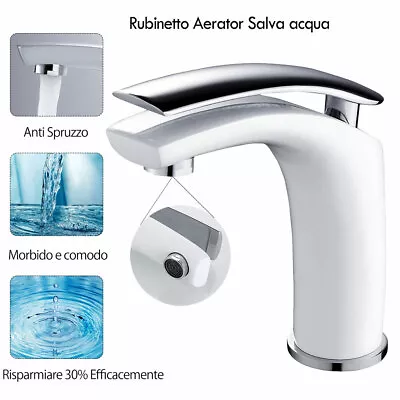 £39.99 • Buy Mono Basin Mixer Tap Square Cloakroom Bathroom Bath Filler Sink Taps Set&waste.