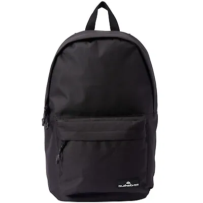 Quiksilver Mens The Poster 26L Adjustable Strap Travel Backpack Bag - Black • £32.95