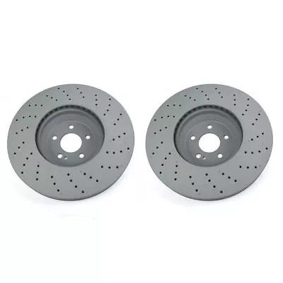 2pcs Fits For Mercedes S Class S550 S550e Front Brake Rotors • $211.43