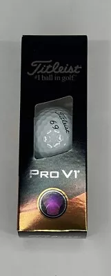 Titleist PRO V1 Golf Balls White 3 Pack NEW Sleeve 2023 (3 Balls) #69 69 Custom • $12.97