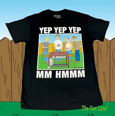 $21.95 • Buy New King Of The Hill Yep Mm MMM Classic Mens Vintage T-Shirt