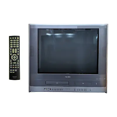 $249.95 • Buy TOSHIBA 24 Inch CRT TV DVD VCR VHS Combo Retro Gaming MW24F52 W/ Remote (2006)