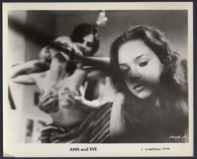 Gio Petre & Marie Liljedahl Swedish Actress ANN & EVE Sexploitation Film PHOTO • $24.95