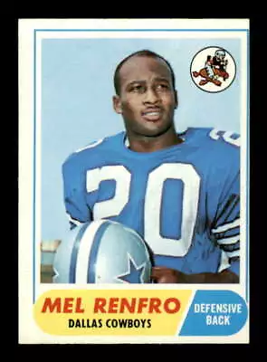 1968 Topps #129 Mel Renfro VGEX Cowboys 563107 • $6.94