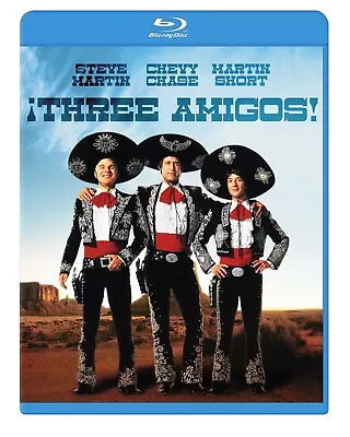 Three Amigos! Blu-ray Steve Martin NEW • $8.99