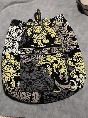 VERA BRADLEY Backback In Baroque Pattern  QUILTED Thin Straps • $35.50