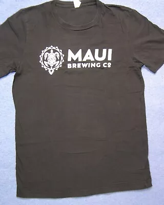 Maui Brewing Company T-Shirt Kahului Maui Hawaii Black Shirt Size M • $13.99